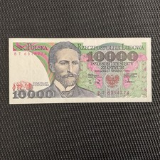 POLOGNE: 10 000 Zlotych