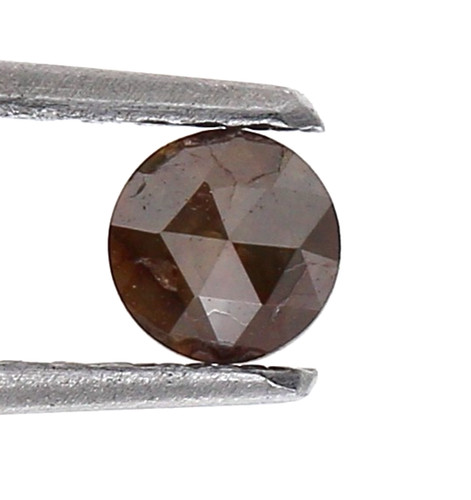 26cts 5mm rouge marron - 0.26cts, 3.5mm