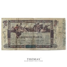 Billet - France - 5000 francs