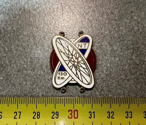 Ancienne medaille roue velo - medaille, de