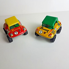 Payva Jeep Buggy Tole Vintage Voitures à Friction Shell Michelin Goodyear Rares