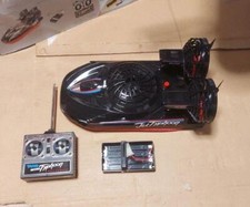 Jouet télécommandé vintage années 80 Taiyo R/C Mini Typhoon Hovercraft avec b...
