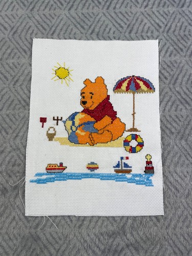Broderie point croix winnie - broderie,