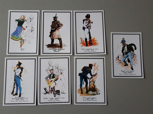 Cartes uniformes armées de - 7,