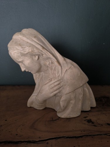 Sculpture statue vierge - sculpture,
