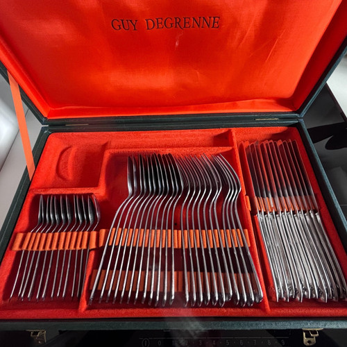 Ménagère métal argenté - , guy