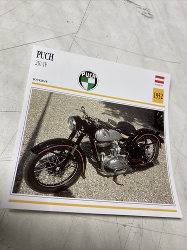 Puch 250 1952 carte - puch,