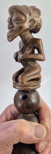 Crecelle luba congo art - crecelle,