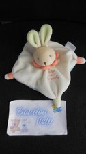 Doudou compagnie lapin plat - et,