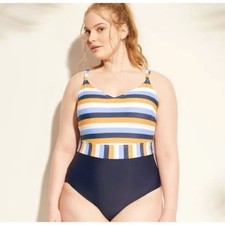 Kona Sol Stripe Yellow Blue