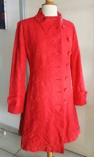 Desigual manteau léger rouge - desigual,