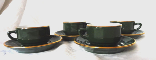 Apilco lot tasses et sous - 4,