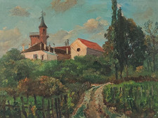 Tableau Ancien Peinture Huile