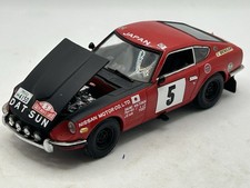 Superbe KYOSHO 1/43 DATSUN FAIRLADY 240Z Monte Carlo 1972 TODT AALTONEN