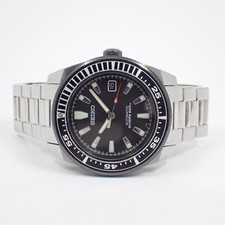 Seiko Noir Samurai 200M Diver Automatic Homme 7S35-00B0 Fonctionne