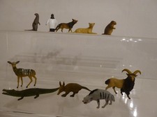  starlux zoo série des petits animaux dont rare tatou, pingouin...