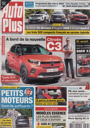 Auto plus 1833 - n°1833, /