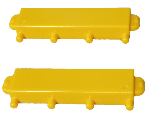 Playmobil connecteur jaune - playmobil, x2