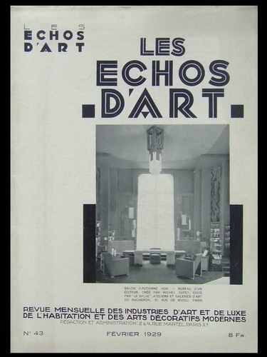 Les echos art 1929 - echos, d'art