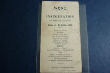 ANCIEN MENU    " 21 JUILLET