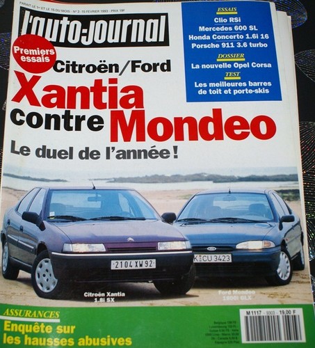 Auto journal 1993 - n3, citroen