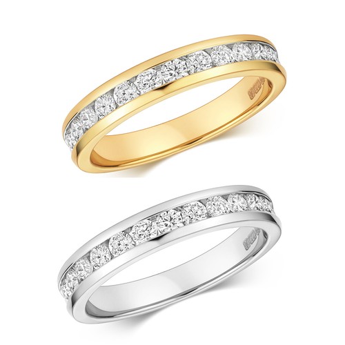 Bague femme semi - bague,