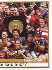 028 STADE TOULOUSAIN # RECORD DE NOMBRE DE TITRES STICKER PANINI RUGBY 2018