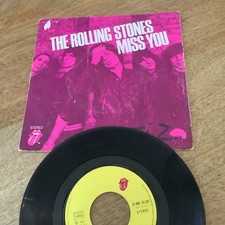 The Rolling Stones/ Miss You/45 Tours  France 1978