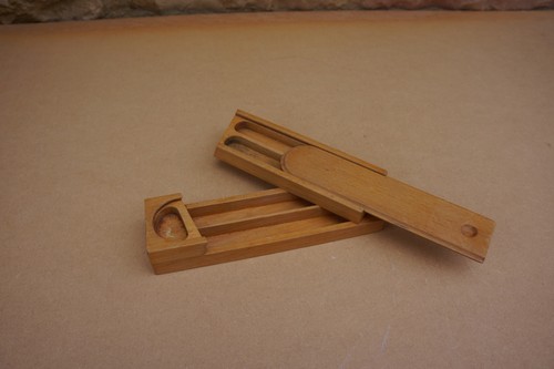Plumier écolier bois - d'Écolier,
