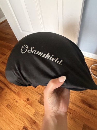 Samshield black riding helmet - samshield,