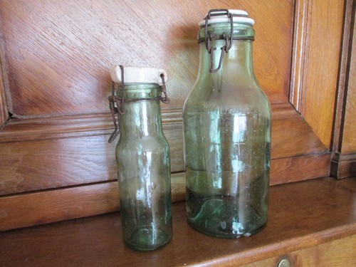 Anciens bocaux bouteilles - 2,