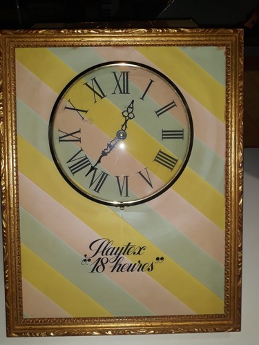 Pendule playtex heures - ,