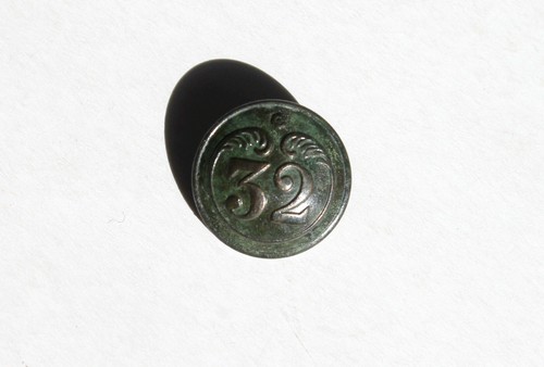 Rare bouton uniforme - uniforme, armÉe