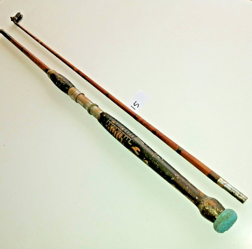 Ancienne canne pêche en - ancienne,