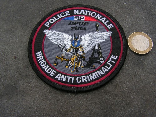 Police patch bac paris - police,