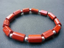 Bracelet de perles Jaspe rouge