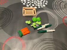 PLAYMOBIL vintage  marchand légume caisse 