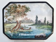 Plateau plat porcelaine de