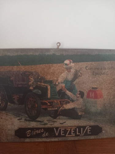 Ancienne pub métal bière