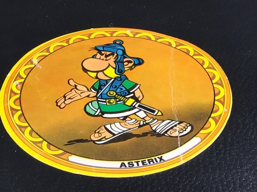 Autocollant vintage asterix - autocollant,