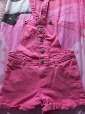 Combi  short fille rose taille