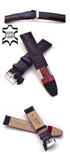 Bracelet montre cuir - bracelet,