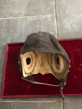 Objet seconde guerre mondiale chapeau aviateur anglais