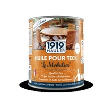 Huile pour teck "Le mobilier" - teck - 1 litre 1919 by Mauler