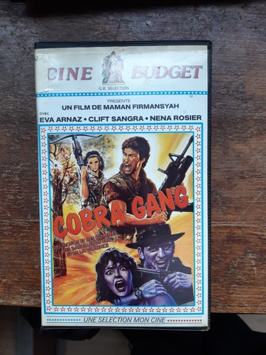 Cassette vhs cobra gang - cobra,