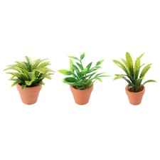 3 Pcs Fausse Plantes En Pot