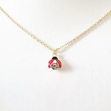 Collier coccinelle chaine