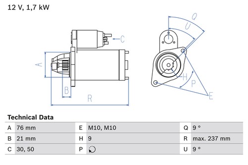 Bosch 986 021 980 - 0,