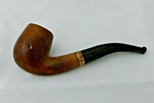 Ancienne pipe courbe Bruyère Garantie - Environ 13,5 cm de long - Abimée