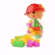 Jeu de Blocs de Construction et tirelire (28 pièces) - Cadeau enfant relexion